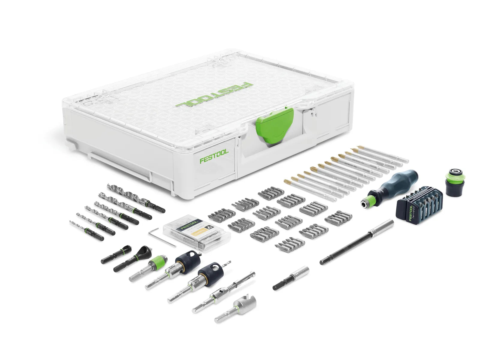 Screwdriver bit set Festool SYS3 M 89 ORG CE-SORT