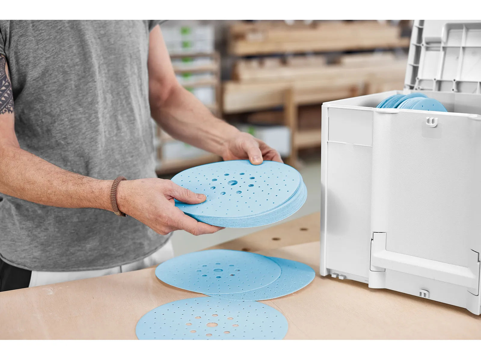 Sand paper Festool Systaineris³ Granat D225 GR SYS; 100 units