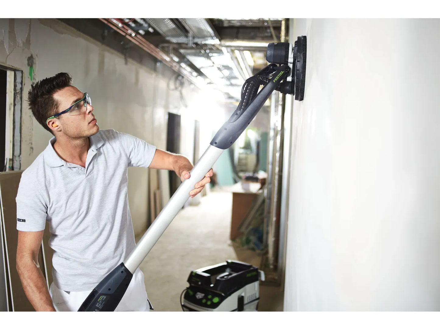 Langhals-Wandschleifer Festool PLANEX LHS-E 225 EQ-CB