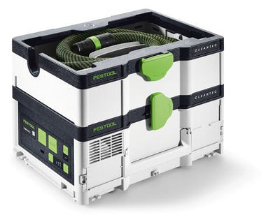 Cordless vacuum cleaner Festool CLEANTEC CTMC SYS HPC 4.0 I-Plus 18 V 4x4.0 Ah accu.