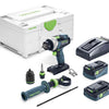 Cordless driver drill Festool TDC 18/4 5.2/4.0 I-Plus QUADRIVE 18V 5.2 Ah + 4.0 Ah accu.