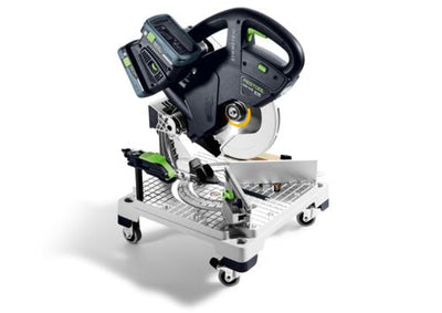 Compound mitre saw Festool SYMMETRIC SYMC 70 4.0 EBI-Plus  18 V 2x4.0 Ah akum accu.