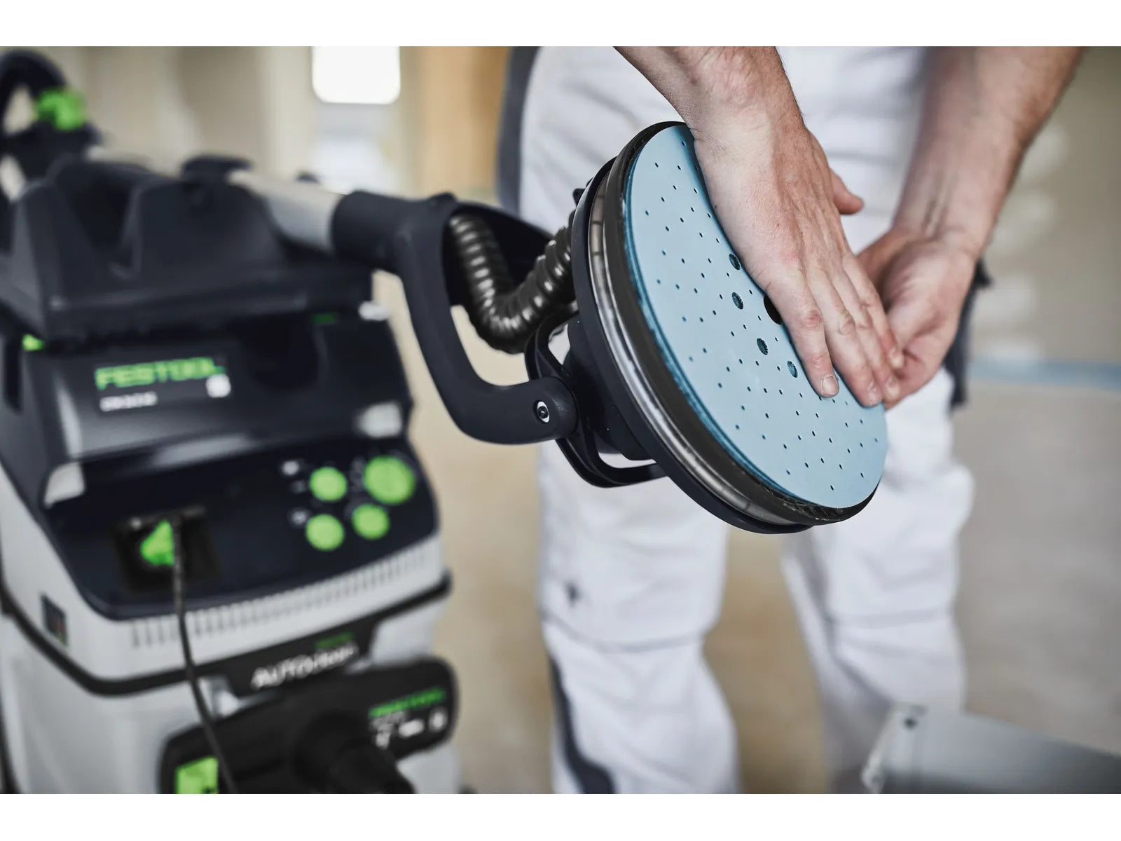 Sandpaper for random orbit sanders Festool Granat; 225 mm; P120; 5 units