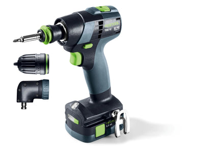 Bohrschrauber Festool TXS 12 2.5-Set 10,8 V; 2x2,5 Ah Akku.