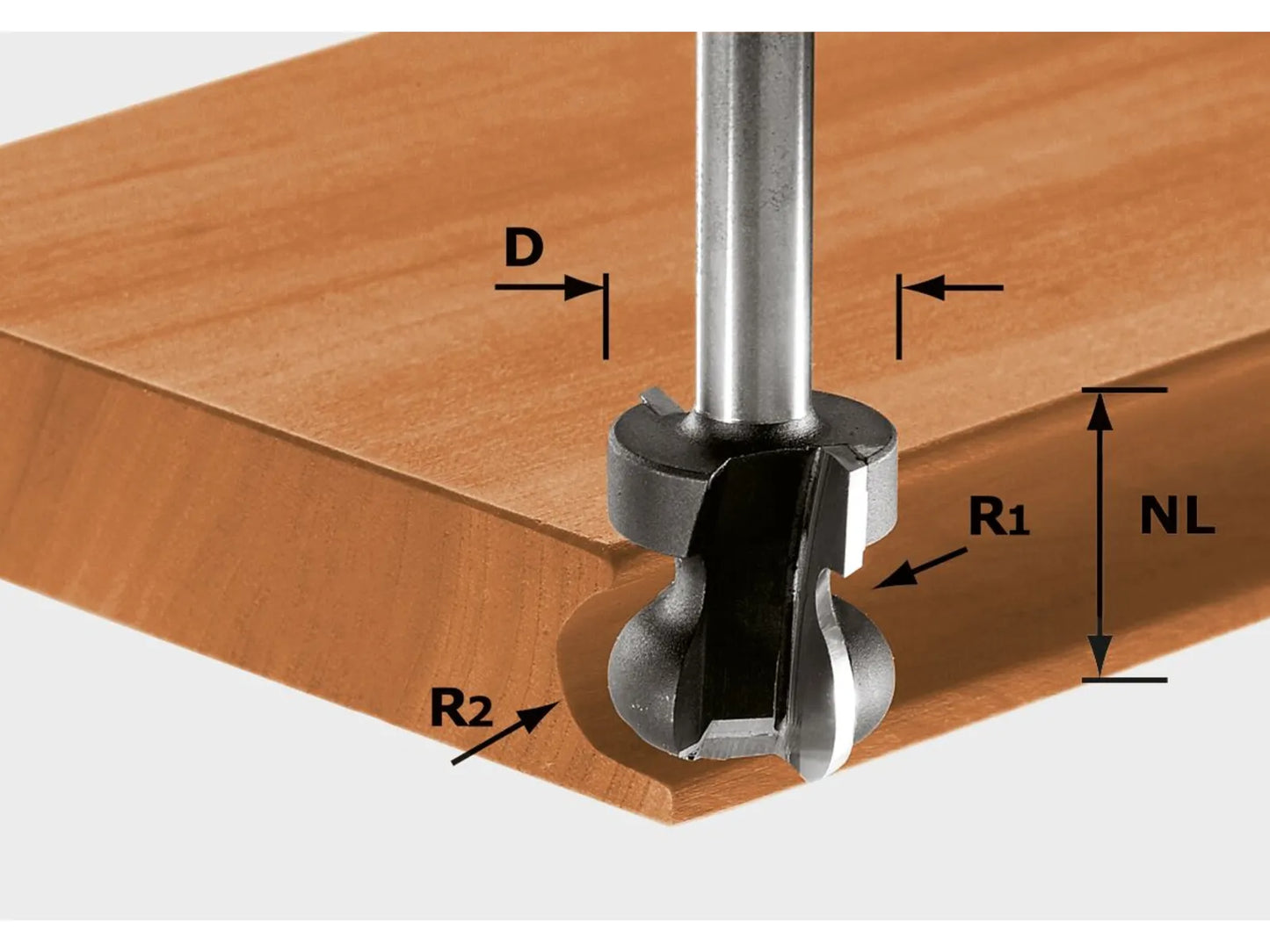 Handlaufschneider Festool 2,5/6/16/59 mm