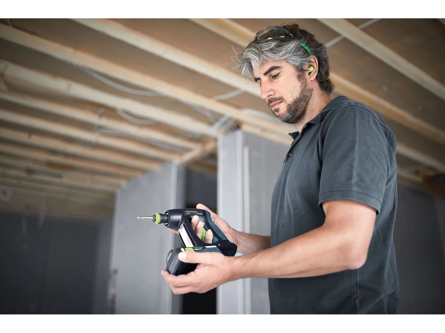 Bohrschrauber Festool C 18 HPC 4.0 I-Plus; 18 V; 2x4,0 Ah Akku