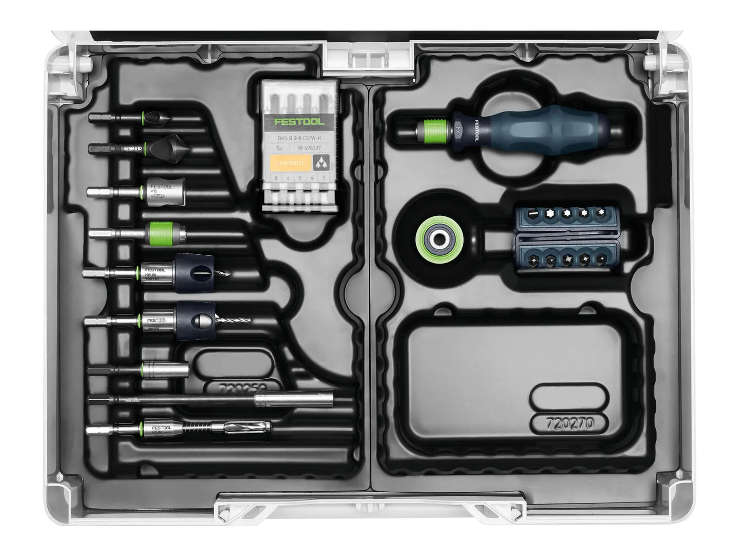 Screwdriver bit set Festool SYS3 M 89 ORG CE-SORT
