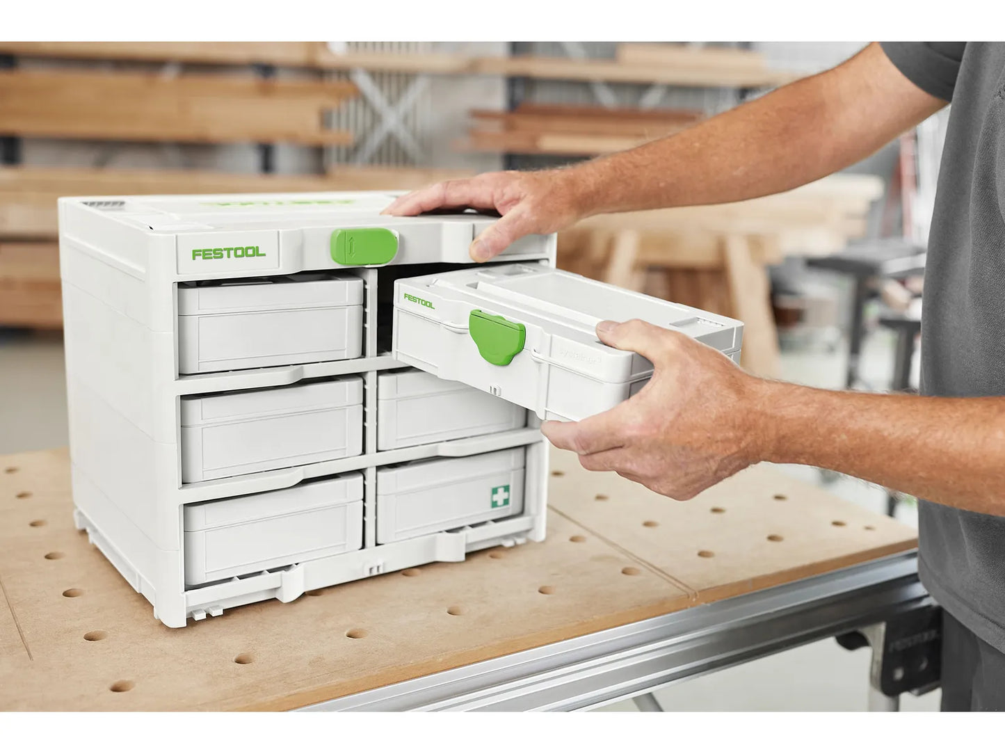 Storage system for Systainer Festool SYS3-RK/6 M 337