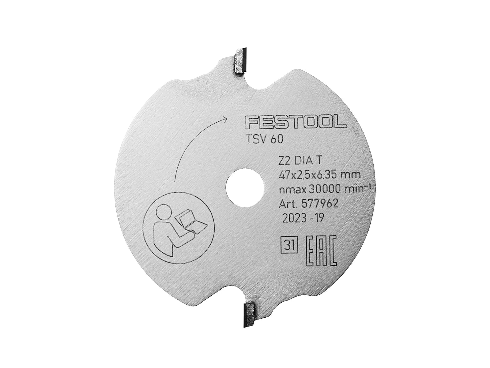Scoring blade Festool 577962; 47x6.35 mm; Z2