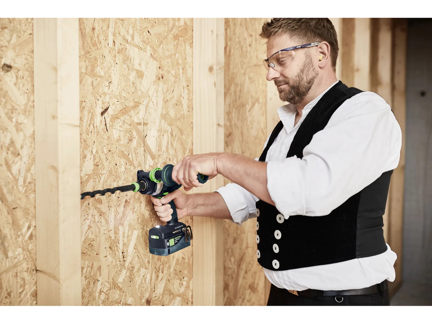 Akku-Bohrschrauber Festool QUADRIVE TPC 18/4 Set