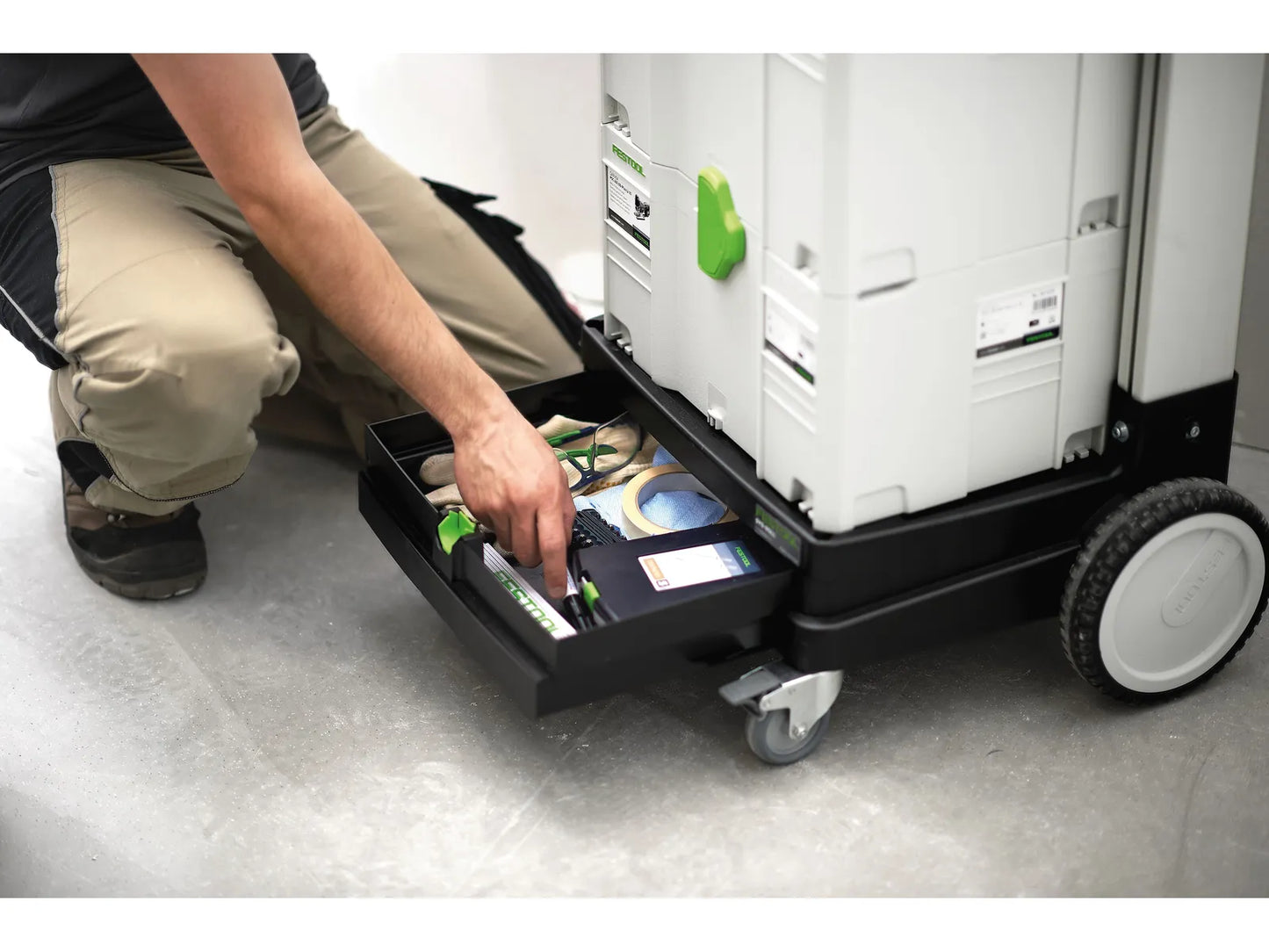 Werkzeugkofferwagen Festool SYS-Roll 100