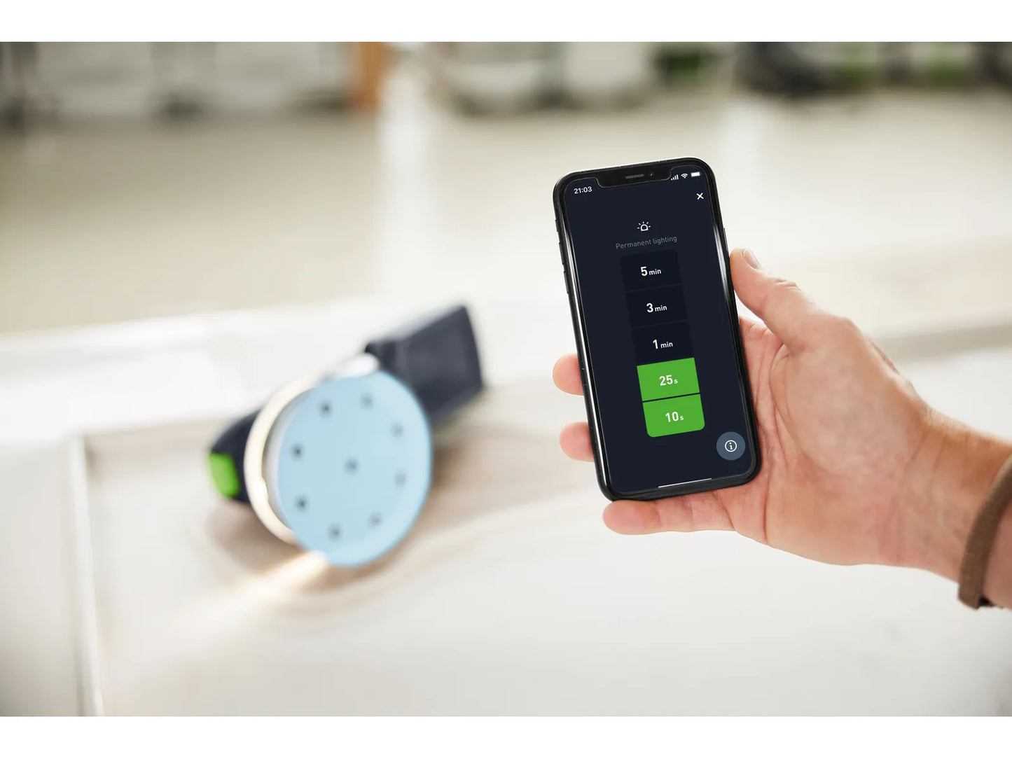 Orbital sander Festool ETSC 2 125 4.0 I-Plus; 18 V; 2x4.0 Ah accu.