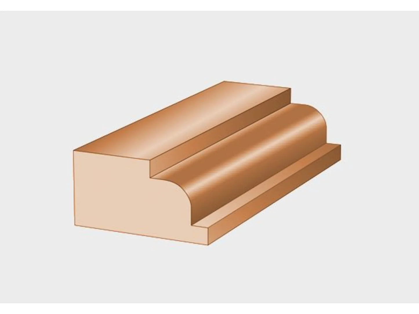 Abrundfräser mit 2 Lagern Festool 2/9/49 mm