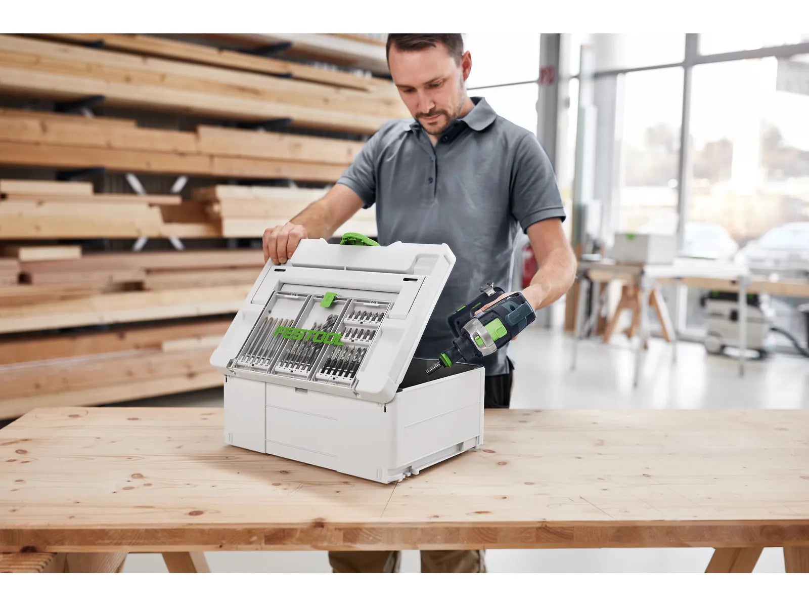 Box for tools Festool Systainer³ SYS3 DF M 237