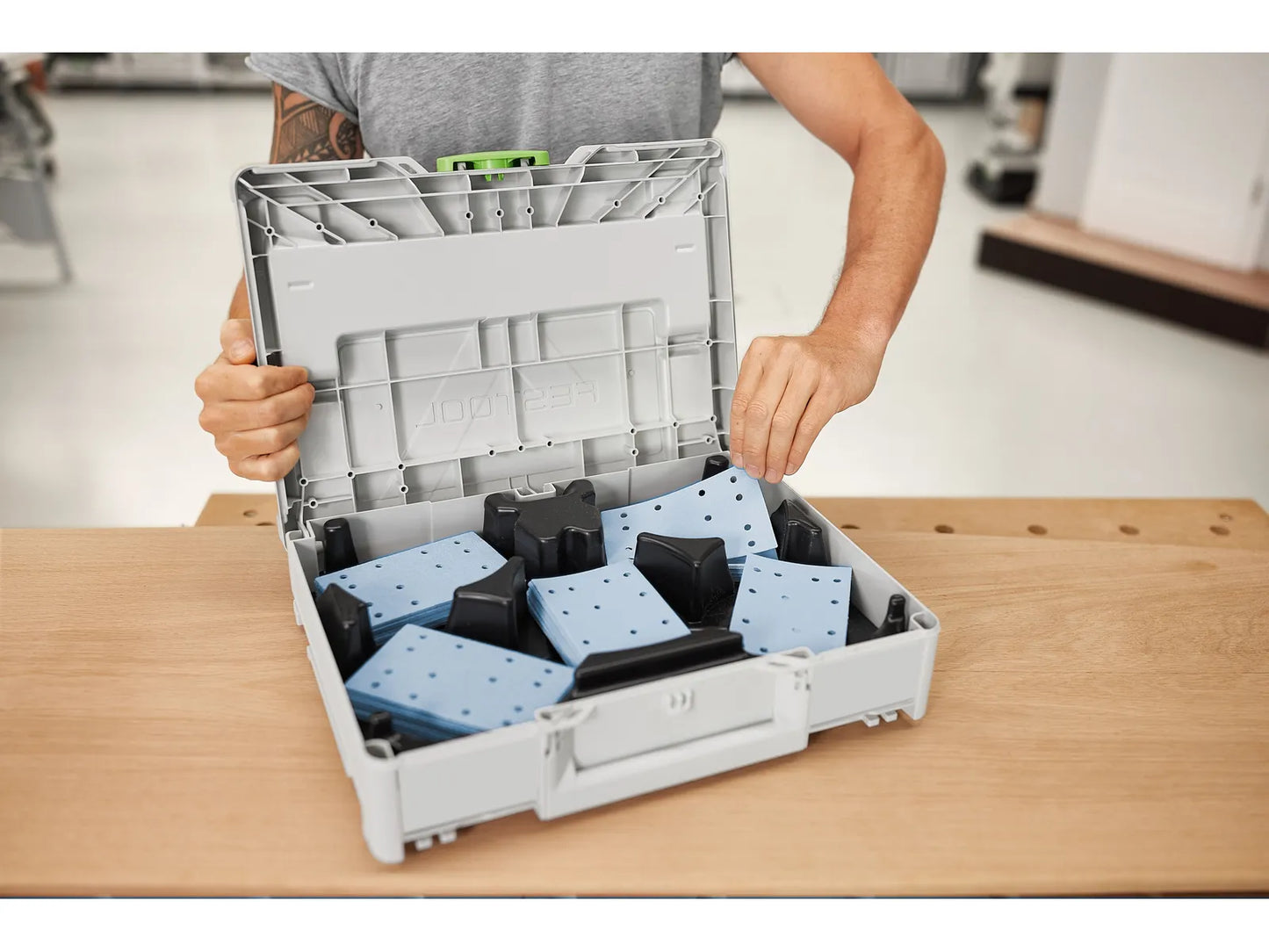 Schleifpapier Festool Granat; 80x133 mm; P60/80/120/180/220; 100 Stück