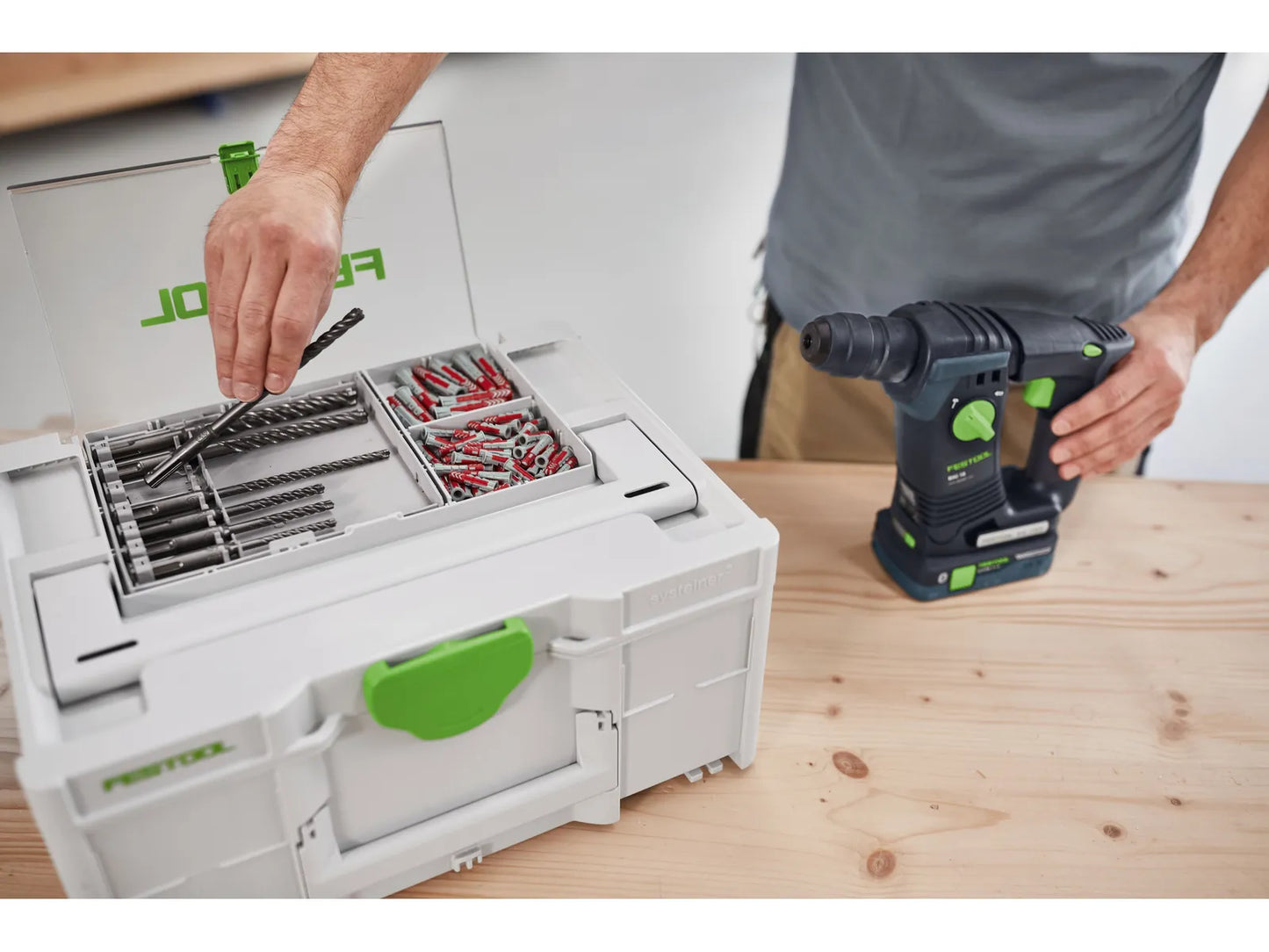 SDS-Plus-Bohrerset für Bohrhammer Festool BKS SYS3 D5-12 SDS