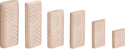 Wooden dowels biscuit Festool Domino 5X30/300 BU SB blunt