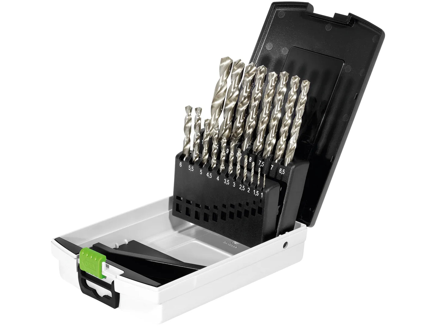 Metallbohrer-Set Festool HSS D 1-10 Sort/19x; 1-10 mm; 19 Stück