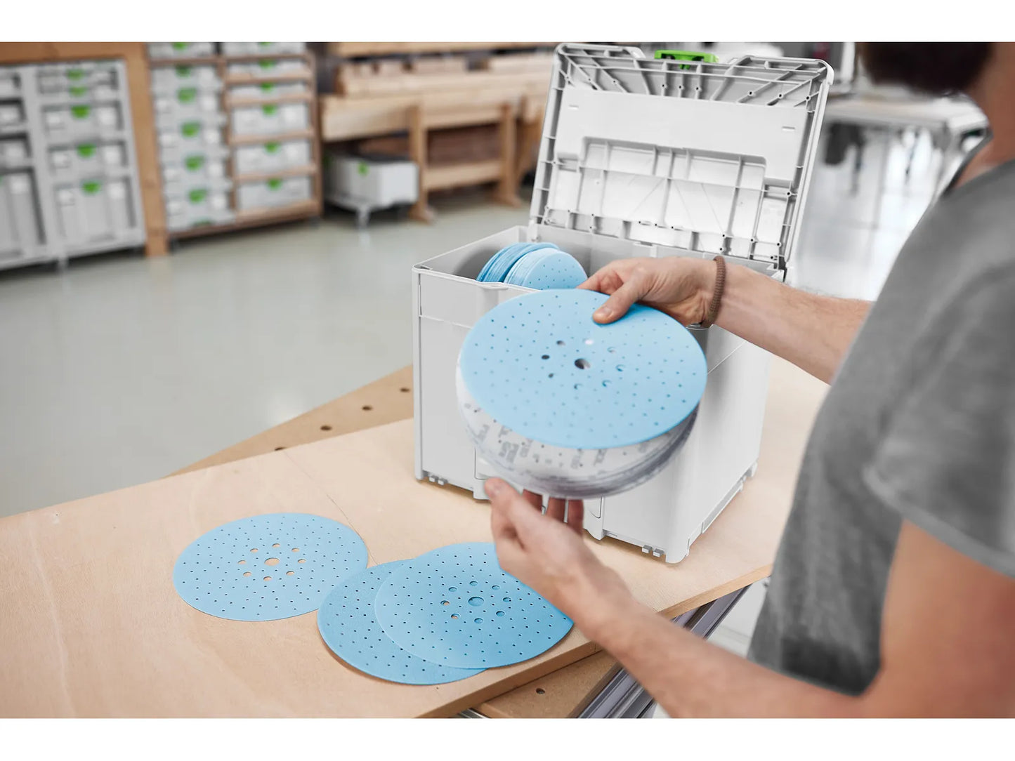 Sand paper Festool Systaineris³ Granat D225 GR SYS; 100 units