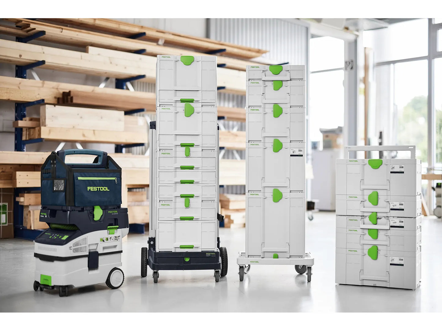 Box for tools Festool Sortainer³ SYS3-SORT/2 M 337