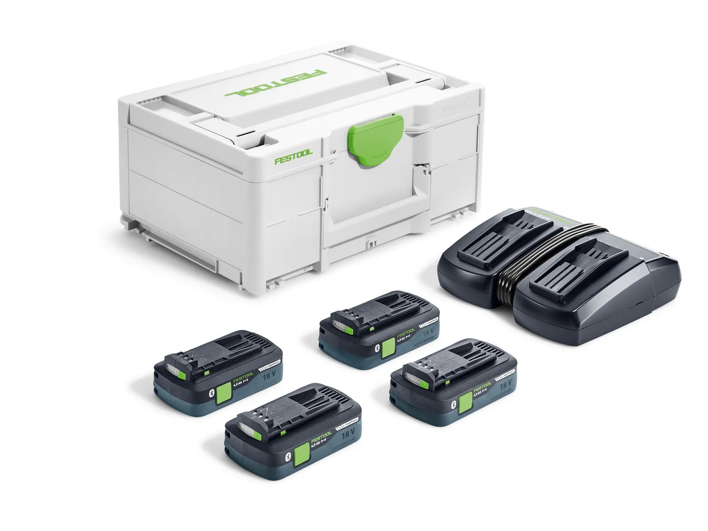 Energieset SYS 18V 4x4,0/TCL 6 DUO
