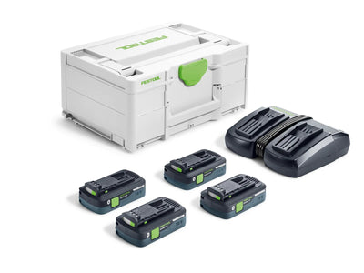 Energieset SYS 18V 4x4,0/TCL 6 DUO