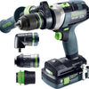 Akku-Bohrschrauber Festool QUADRIVE TPC 18/4 Set
