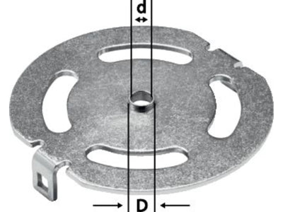 Vorlagenhandbuch Festool KR-D 8,5/OF1400/VS 600
