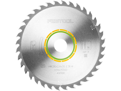 Sawing disc Festool; 210x2.4x30.0 mm; Z36; 28°