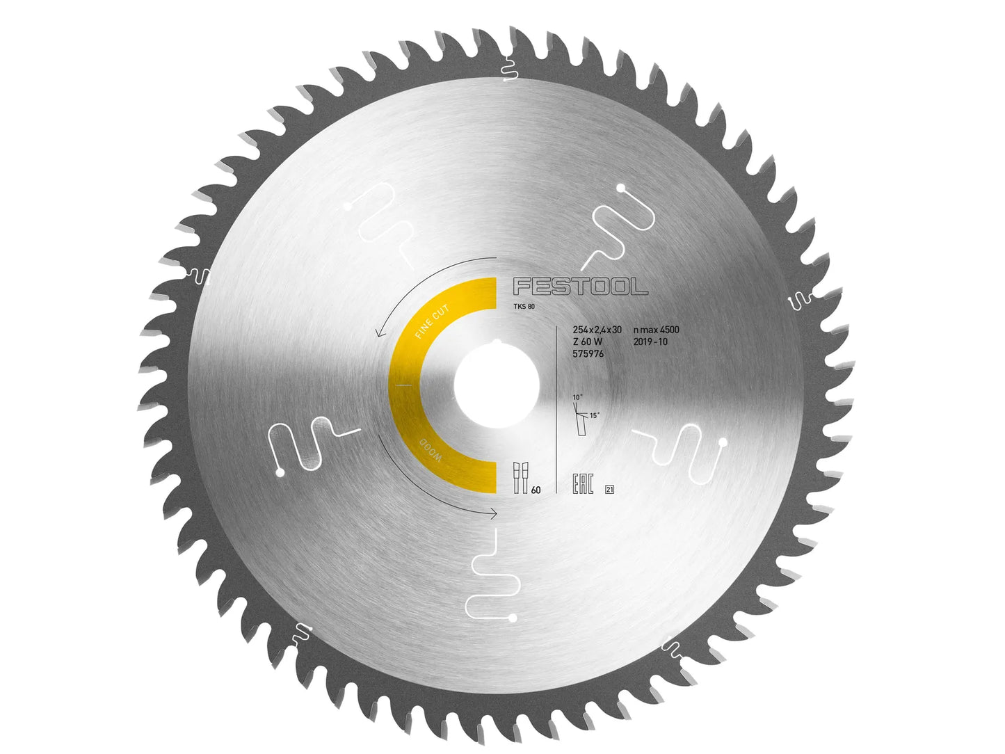Cutting disc Festool 575976; 254x30 mm; Z60