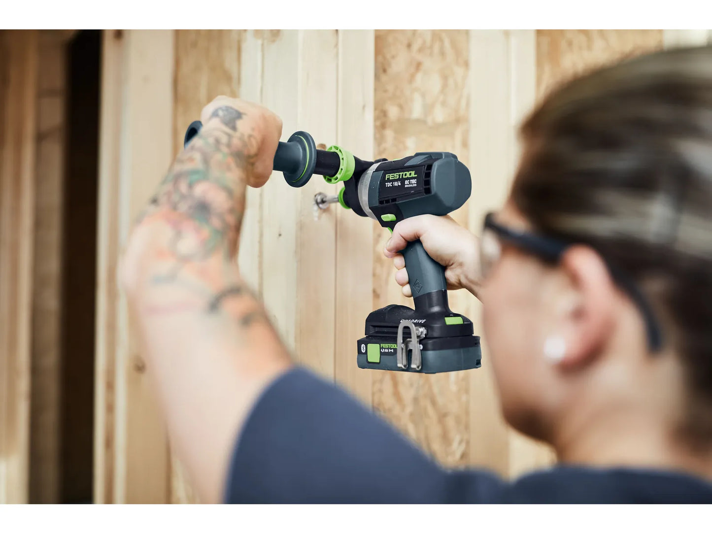 Akku-Bohrschrauber Festool TDC 18/4 QUADRIVE 18V