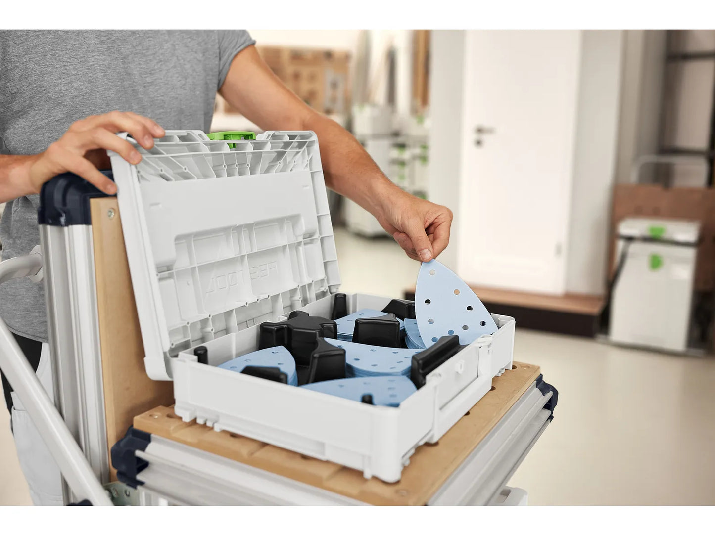 Schleifpapier Festool Granat; 100x150 mm; P60/80/120/180/220; 100 Stück