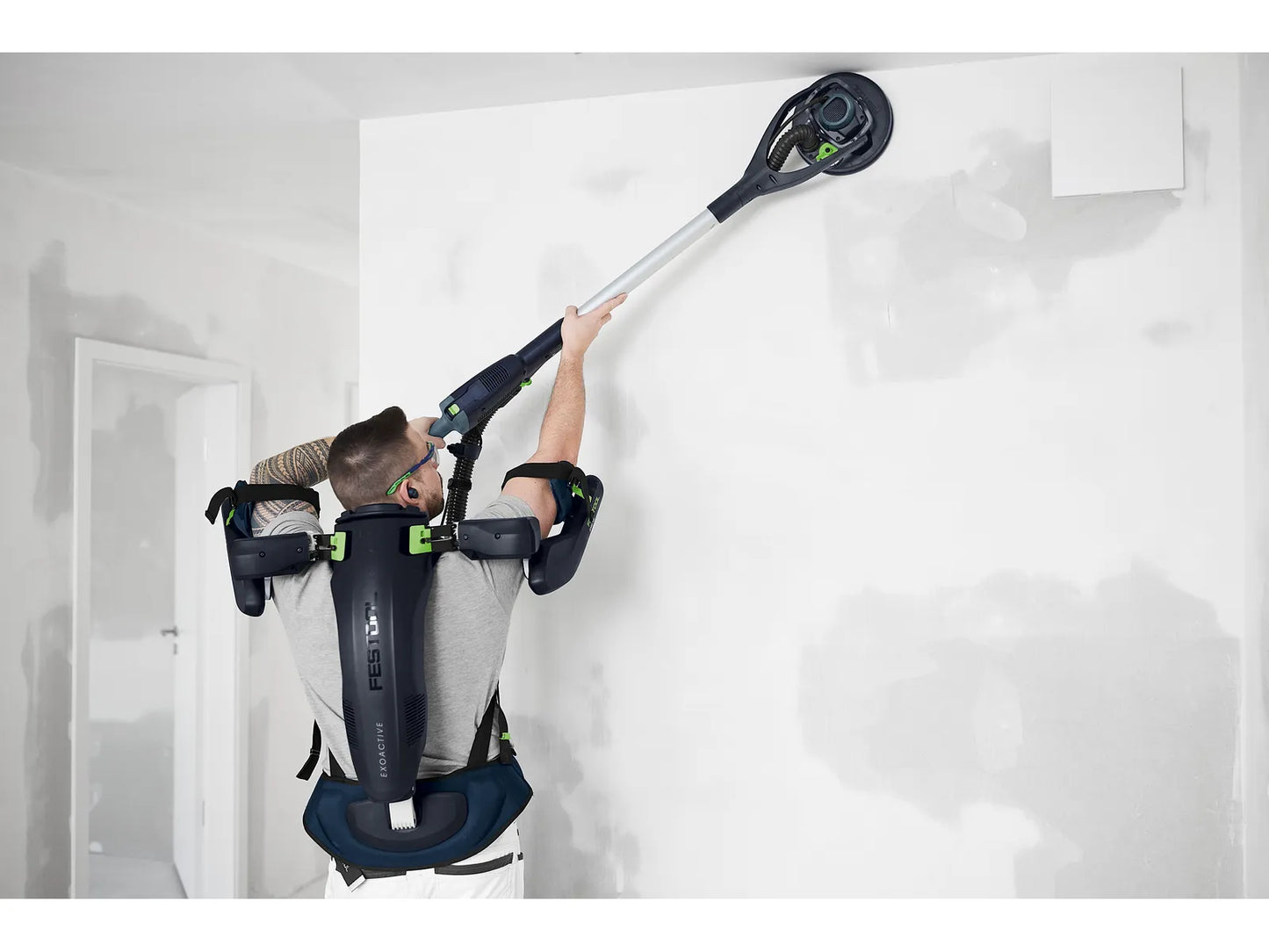 Exoskeleton Festool xoActive EXO 18 HPC 4.0 I-Plus;  18 V; 2x4.0 Ah accu.