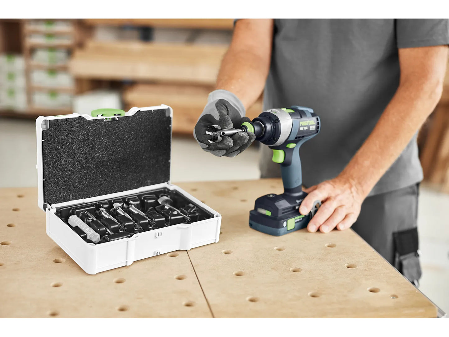 Möbelbohrer-Set Festool SYS3 S 76-FB CE-SORT/5; 15-35 mm; 5 Stück