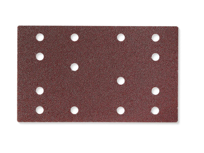 Schleifpapier für Exzenterschleifer Rubin2; 80x133 mm; P100; 50 Stück