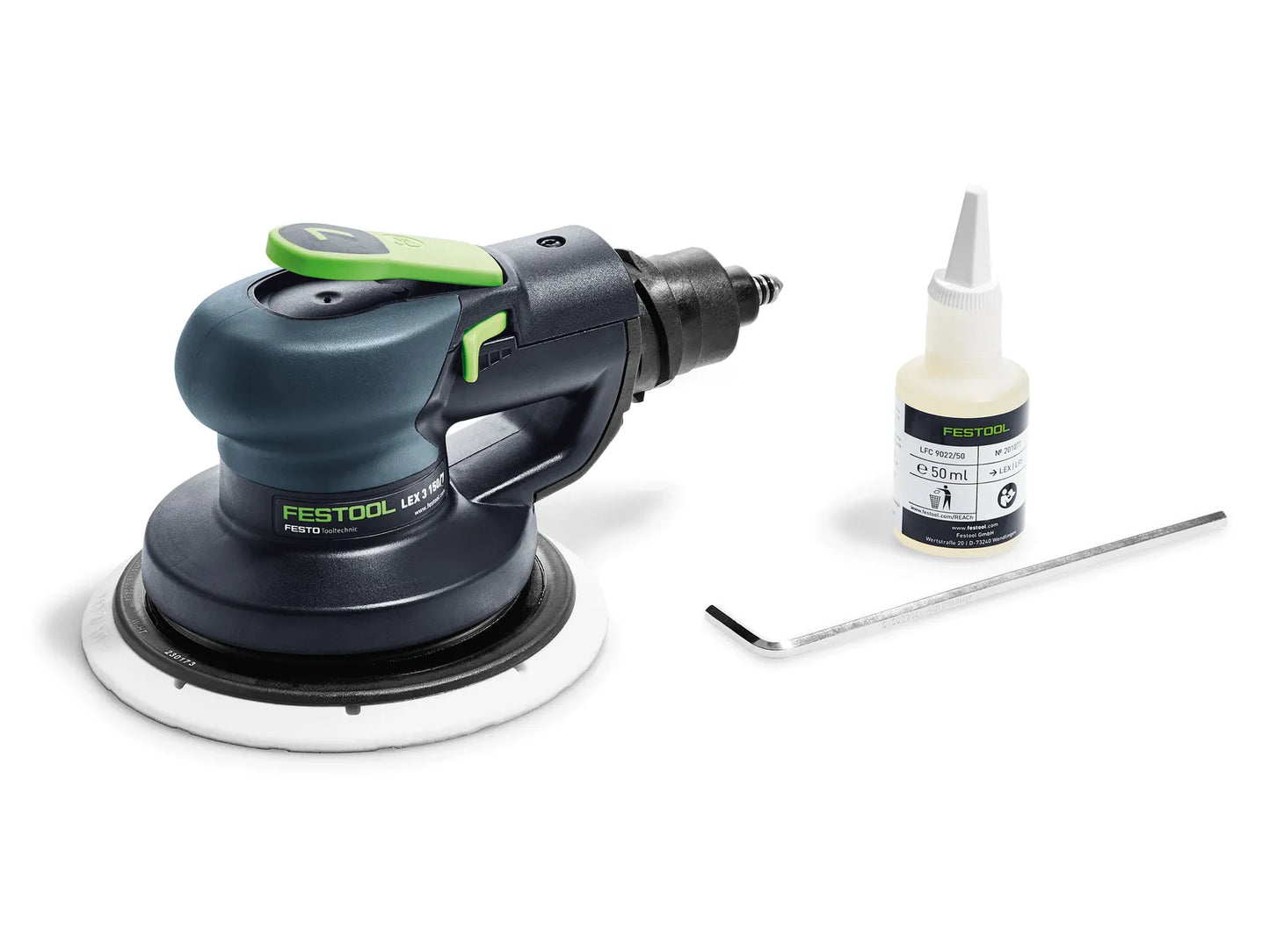 Pneumatic random orbital sander Festool LEX 3 150/7