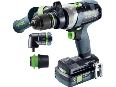 Bohrschrauber Festool QUADRIVE TDC 18/4 5.0/4.0 I-Set; 18 V; 5,0 Ah + 4,0 Ah Akku