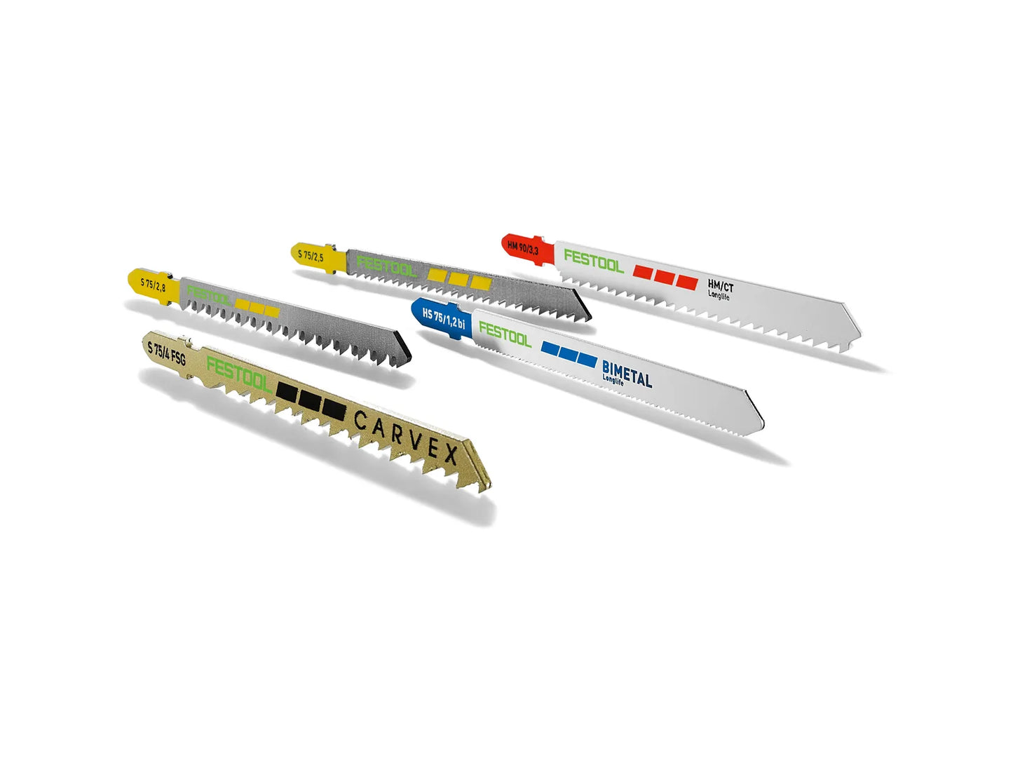 Saws set Festool STS-Sort/21 W/P/M; 21 units