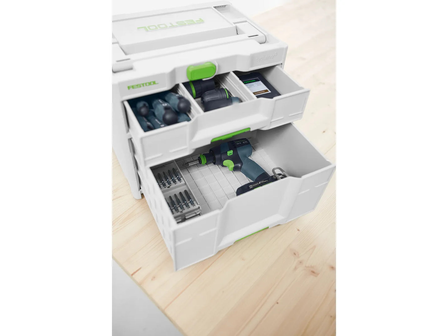 Box for tools Festool Sortainer³ SYS3-SORT/2 M 337