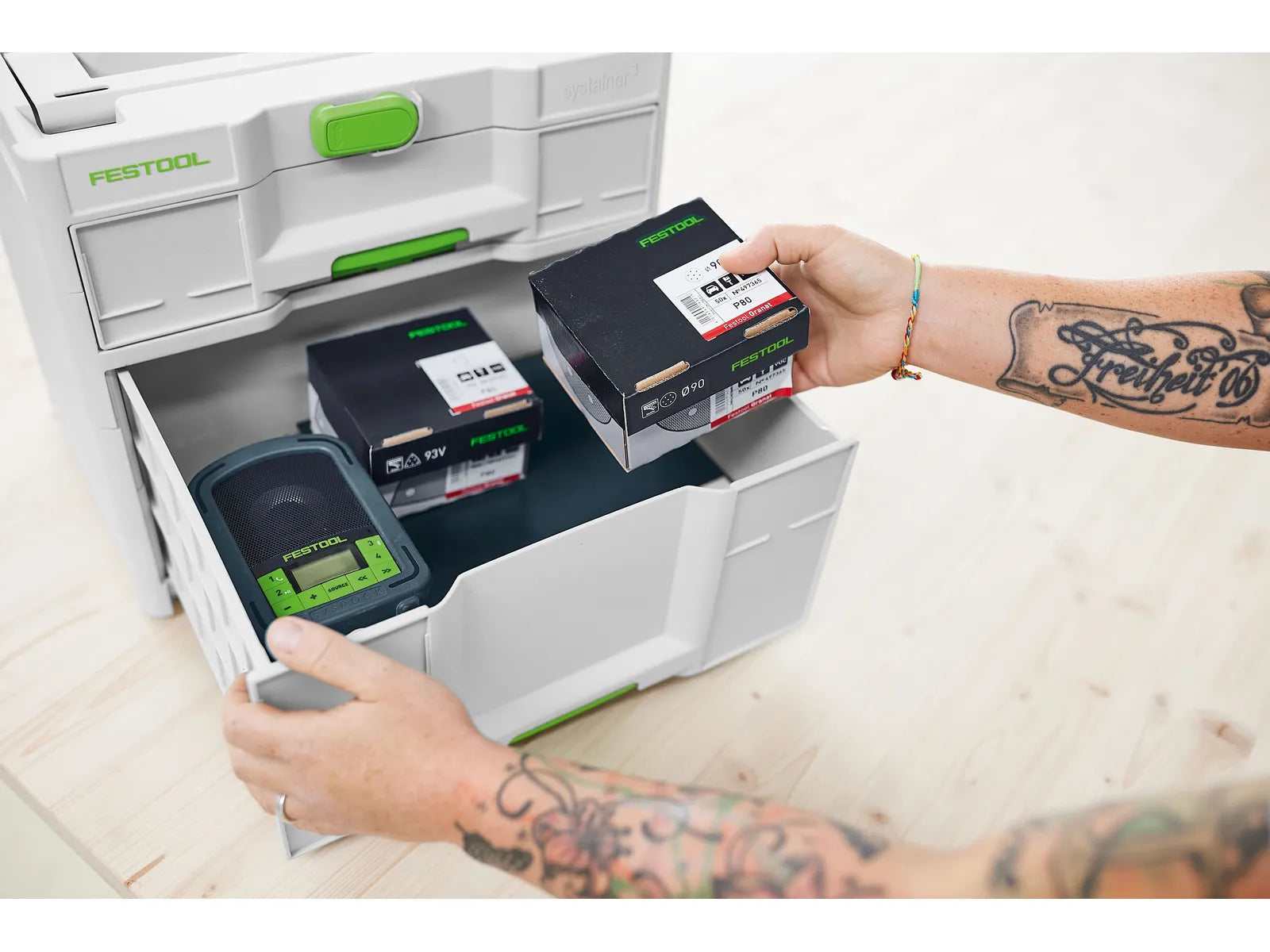 Box for tools Festool Sortainer³ SYS3-SORT/2 M 337