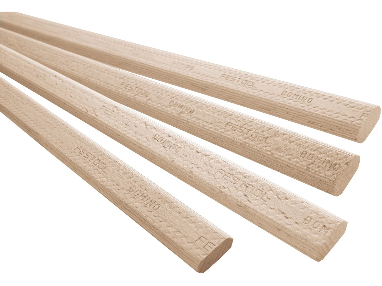 Holzdübel Flachdübel Festool Domino; D 14x750/18 BU stumpf