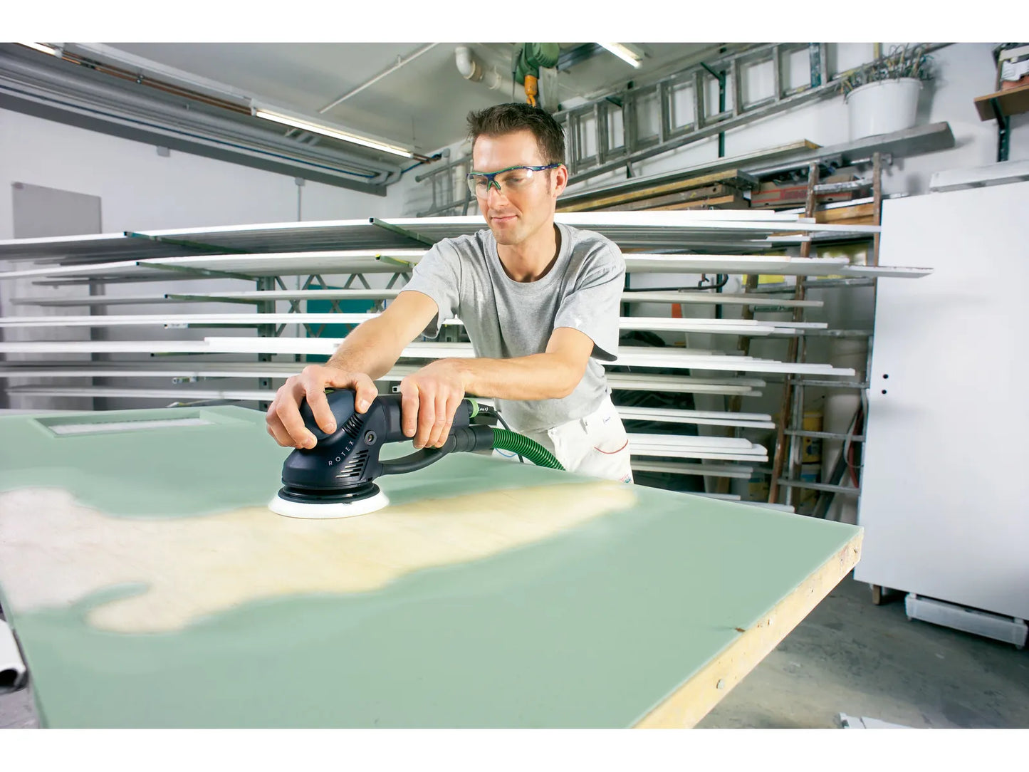 Schleifpapier für Exzenterschleifer Festool STF 150 mm; 48; P50; SA; 25 Stück