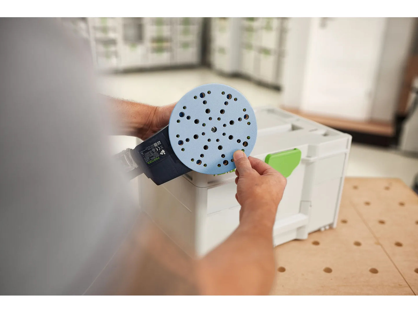 Schleifpapier Festool Granat; 150 mm; P60/80/120/150/180/220; 120 Stück