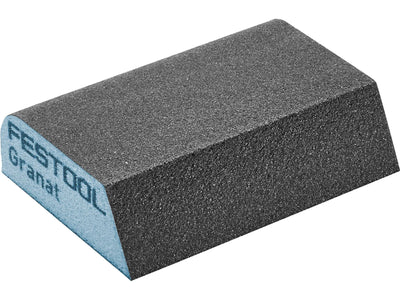 Handschleifklotz 69x98x26 120 CO GR/6 Einheiten Granat