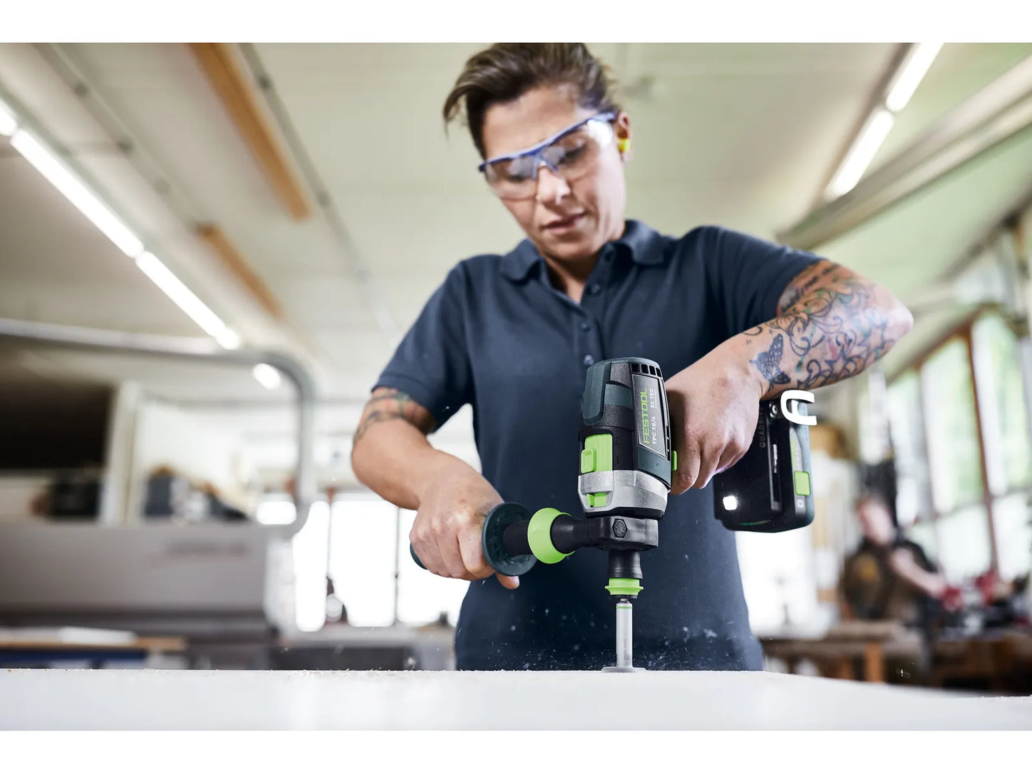 Akku-Bohrschrauber Festool QUADRIVE TPC 18/4 Set