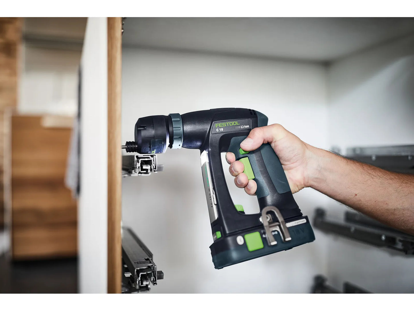 Bohrschrauber Festool C 18 HPC 4.0 I-Plus; 18 V; 2x4,0 Ah Akku