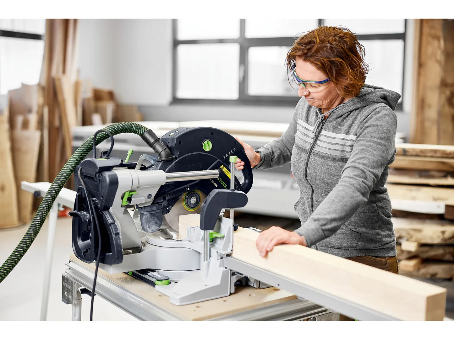 Sliding compound mitre saw KS 120 REB KAPEX