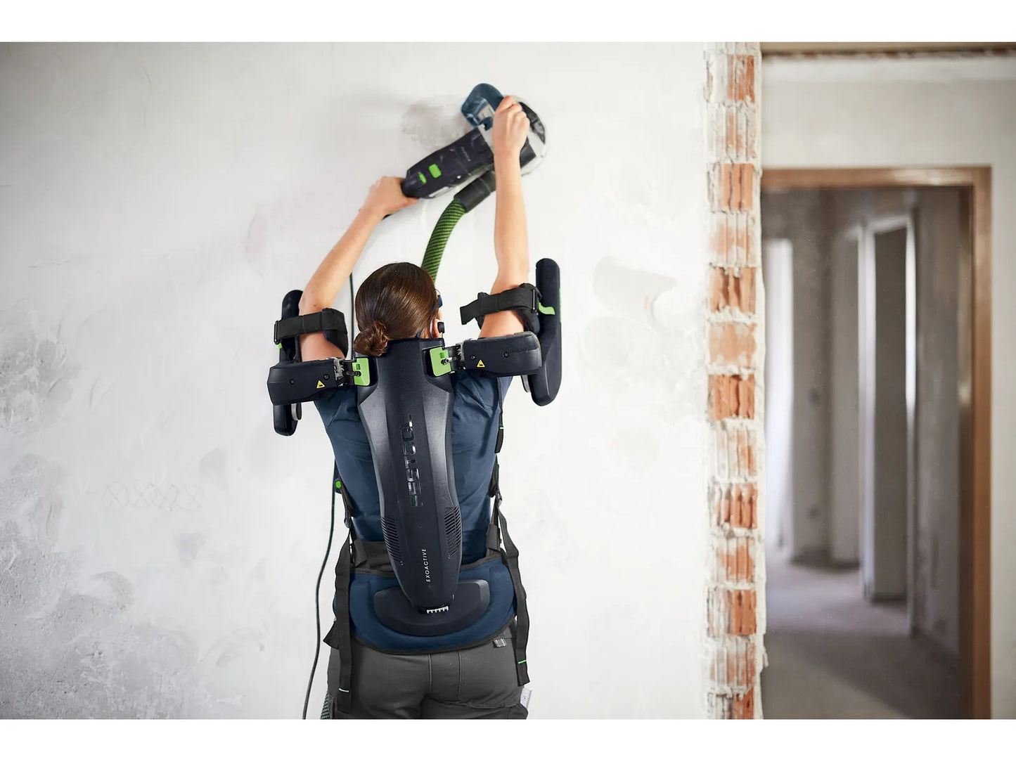 Exoskeleton Festool xoActive EXO 18 HPC 4.0 I-Plus;  18 V; 2x4.0 Ah accu.