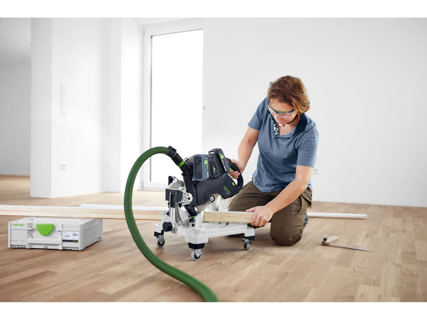 Festool SYMMETRIC SYMC 70 Kapp- und Gehrungssäge