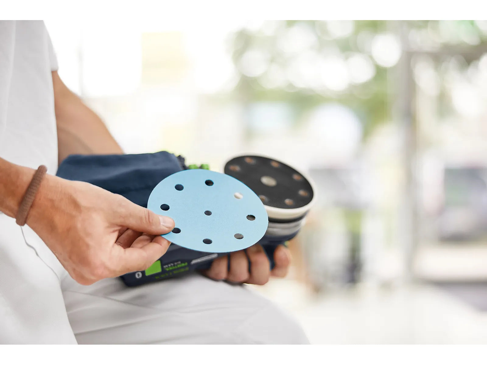 Orbital sander Festool ETSC 2 125 4.0 I-Plus; 18 V; 2x4.0 Ah accu.